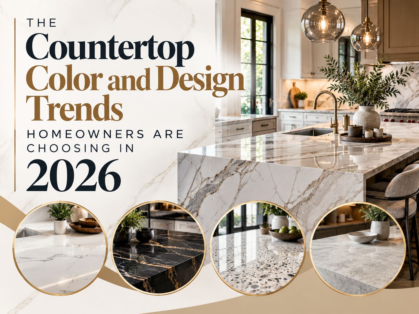 The Countertop Color and Design Trends Homeowners Are Choosing in 2026
